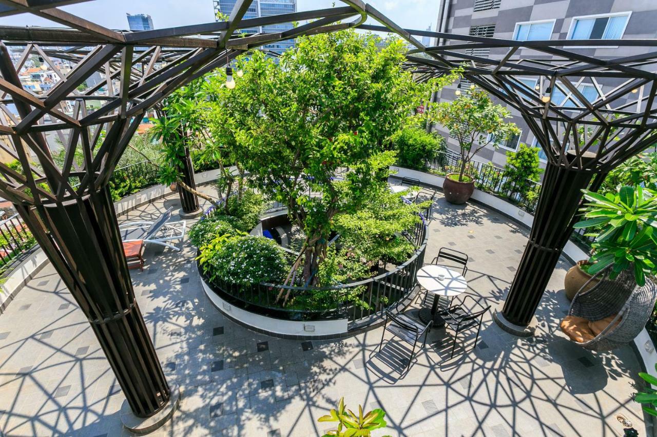 The Garden Building Aparthotel Ho Chi Minh-staden Exteriör bild