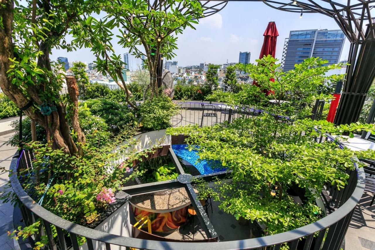 The Garden Building Aparthotel Ho Chi Minh-staden Exteriör bild