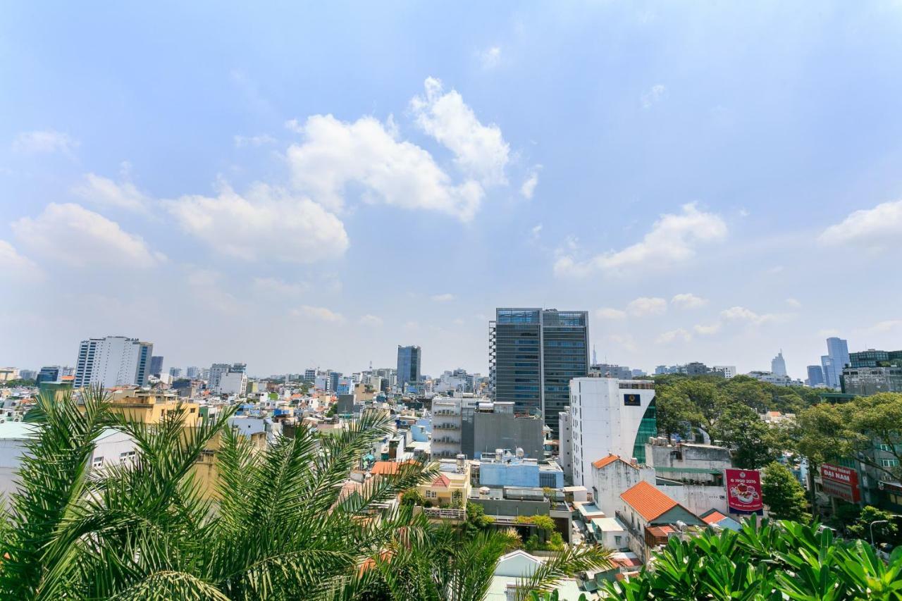 The Garden Building Aparthotel Ho Chi Minh-staden Exteriör bild